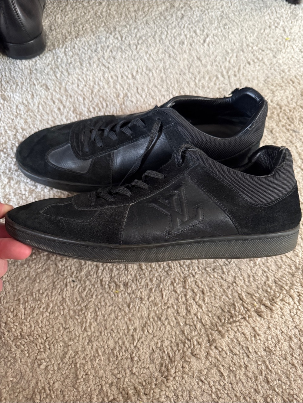 Louis Vuitton Black Sneakers